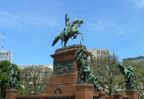 Plaza del Libertador San Martn - Buenos Aires